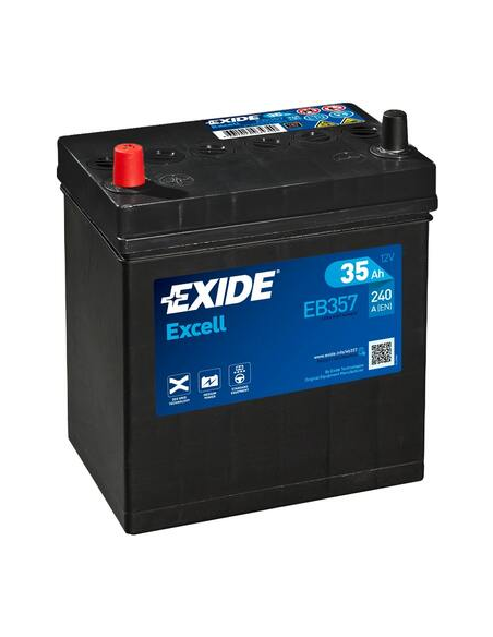 bateria exide eb357 35ah