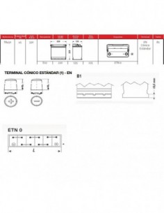 bateria exide eb450 45ah 2