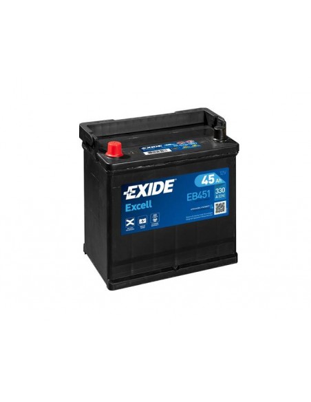 bateria exide eb451 45ah