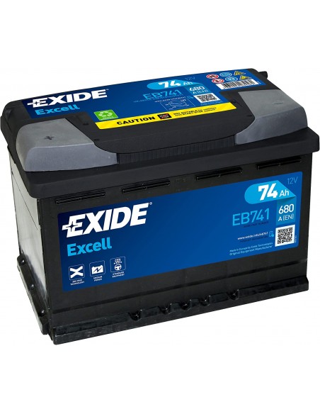 bateria exide eb741 74ah