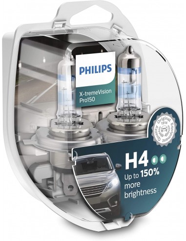 2 BOMBILLAS COCHE H4 PHILIPS XTREME...