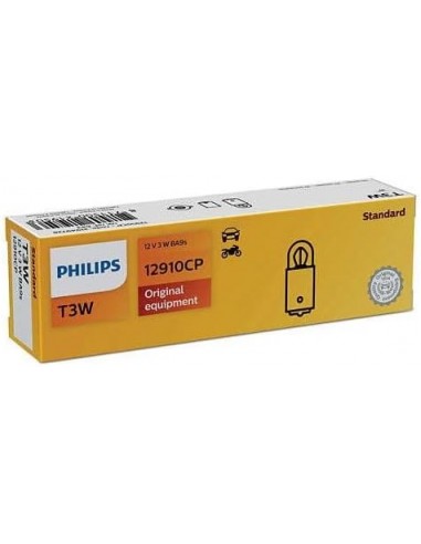 lampara bombilla philips t3w