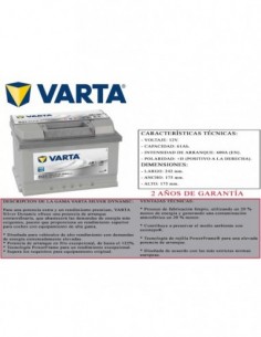 bateria varta d21 61ah 2