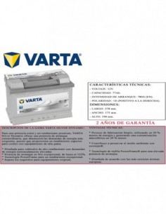 bateria varta e44 77ah 2