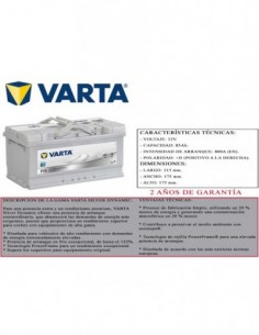 bateria varta f18 85ah 2