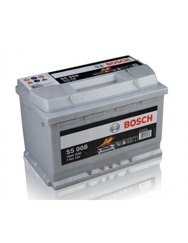 Increíble Falange Increíble Batería Coche Bosch 77ah 12V 780A S5008【156,90€】