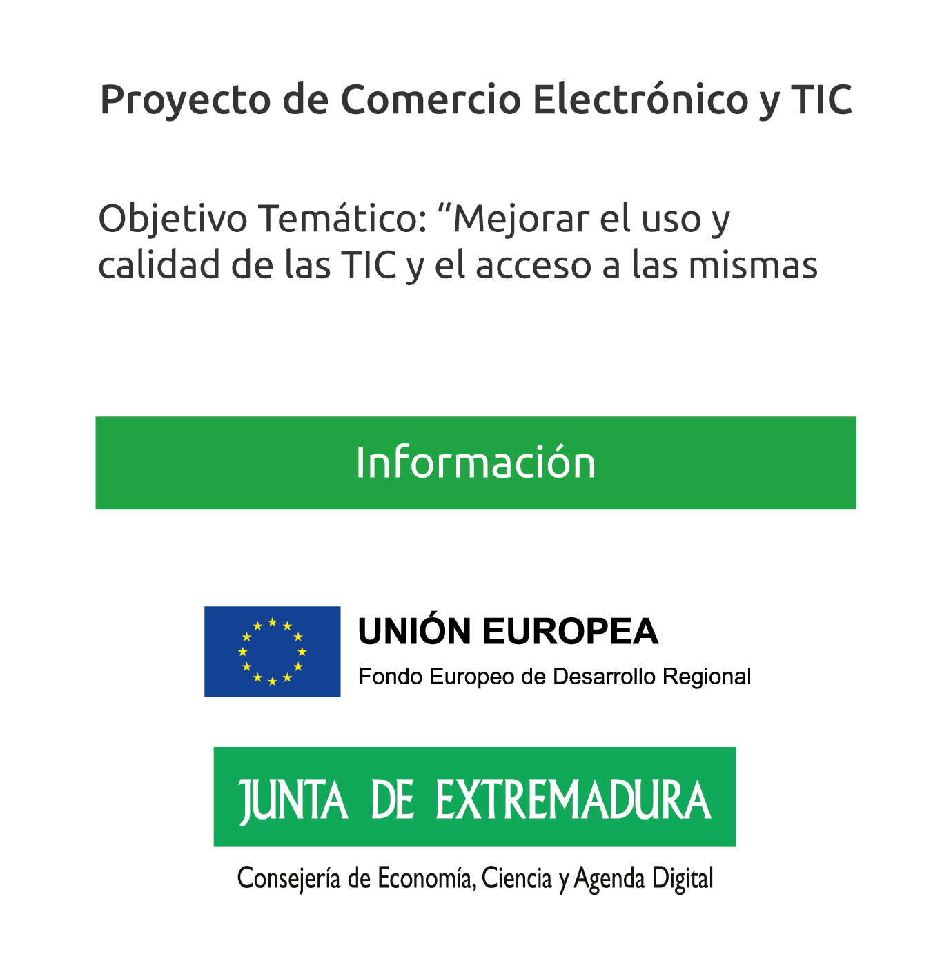Proyecto de Comercio Electrónico y TIC
